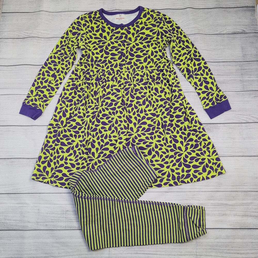 8 Hanna Andersson Neon Green/Purple Playset